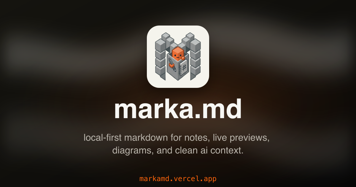 markamd preview